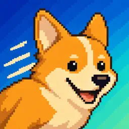 Chonky Corgo: Walking RPG app icon
