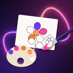 Nurie: Photo Coloring Book app icon