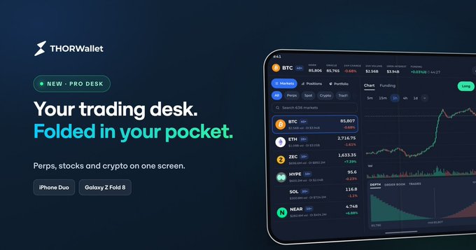 Image from THORWallet - Onchain Finance's post